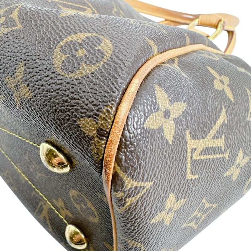 Louis Vuitton M40143 Monogram Handbag Tivoli PM Handbag Brown