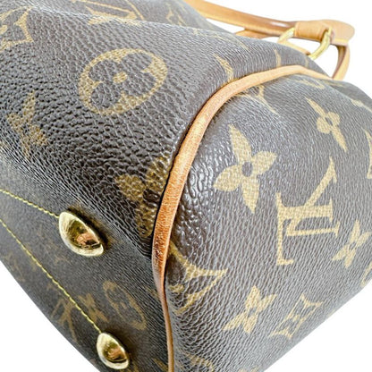 Louis Vuitton M40143 Monogram Handbag Tivoli PM Handbag Brown