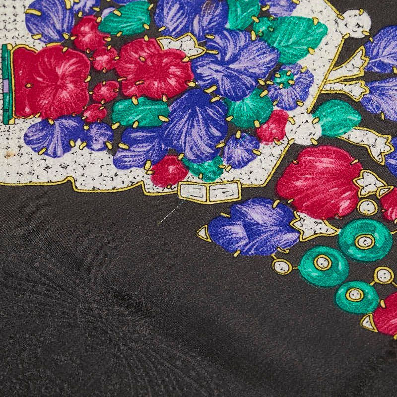 Cartier Panthère Belt Motif Gray Multicolor Silk Ladies Cartier