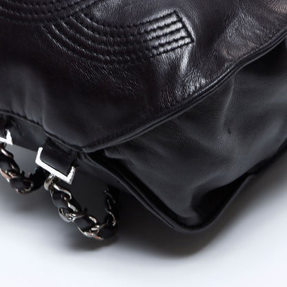 Chanel Backpack CC Logo Lambskin