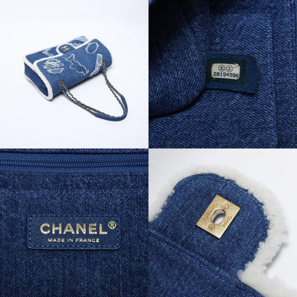 Chanel Shoulder Bag Denim Mouton Egypt
