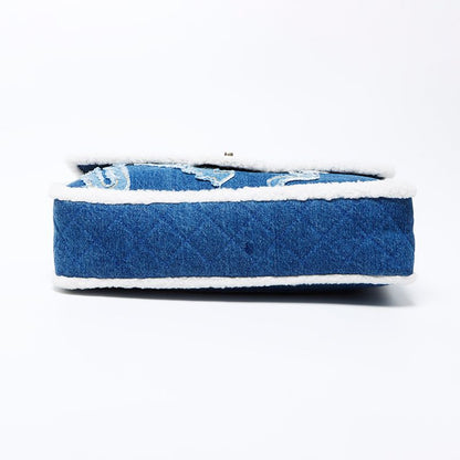 Chanel Shoulder Bag Denim Mouton Egypt