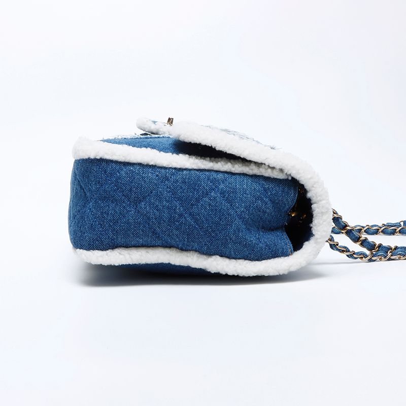 Chanel Shoulder Bag Denim Mouton Egypt