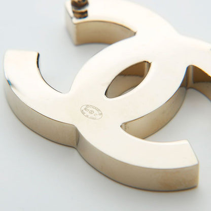 Chanel Brooch CC Logo Bicolor Black & Pink