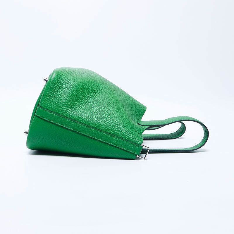 Hermes Handbag Picotin Taurillon Silver