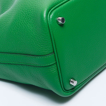 Hermes Handbag Picotin Taurillon Silver