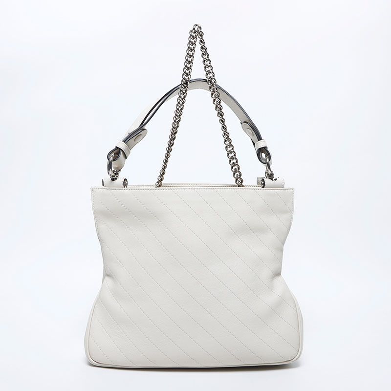 Gucci Handbag Leather Chain Blondie Tote Small