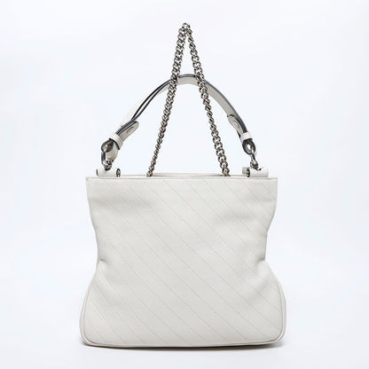 Gucci Handbag Leather Chain Blondie Tote Small