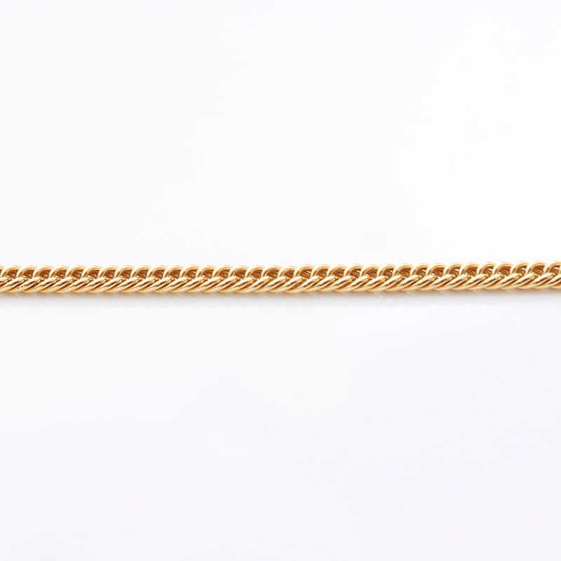 Chanel Necklace CC Logo Star Gold Blue