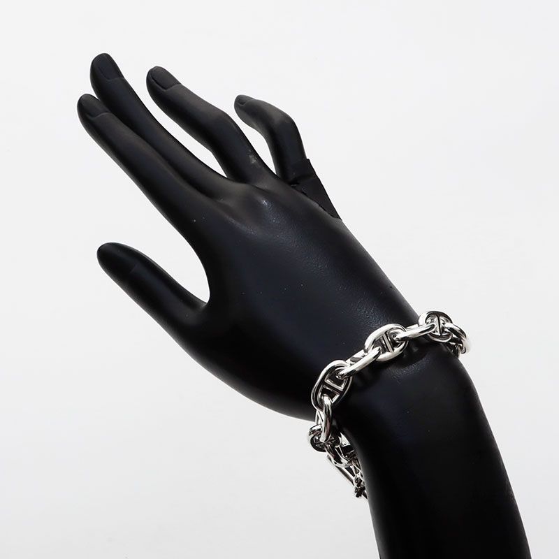 Hermes Bracelet Chaine D'ancre 925 15 Pieces MM