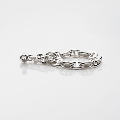 Hermes Bracelet Chaine D'ancre 925 15 Pieces MM