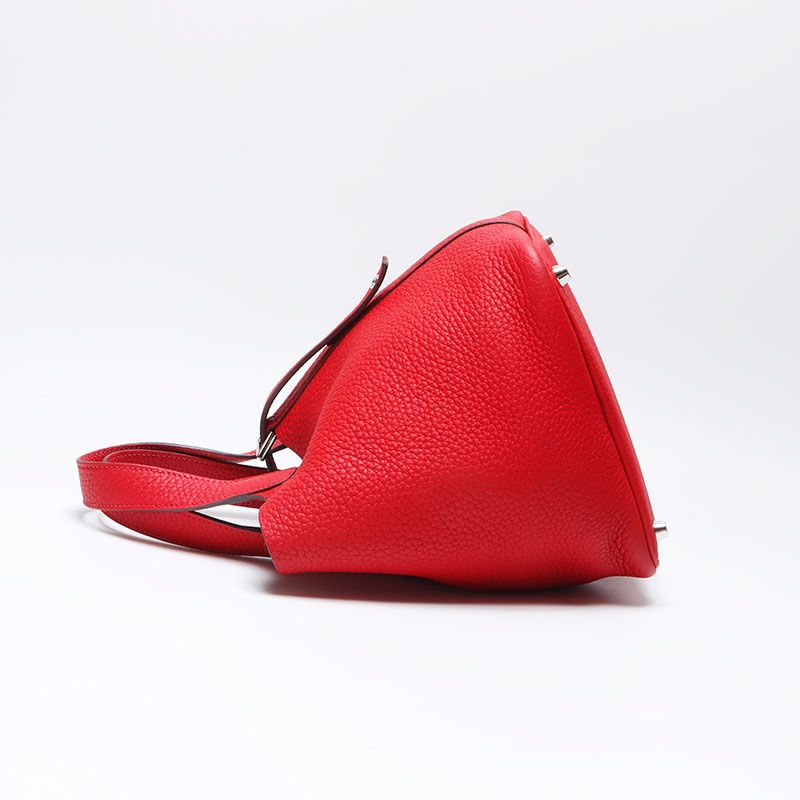 Hermes Handbag Taurillon Clemence Picotin Lock PM