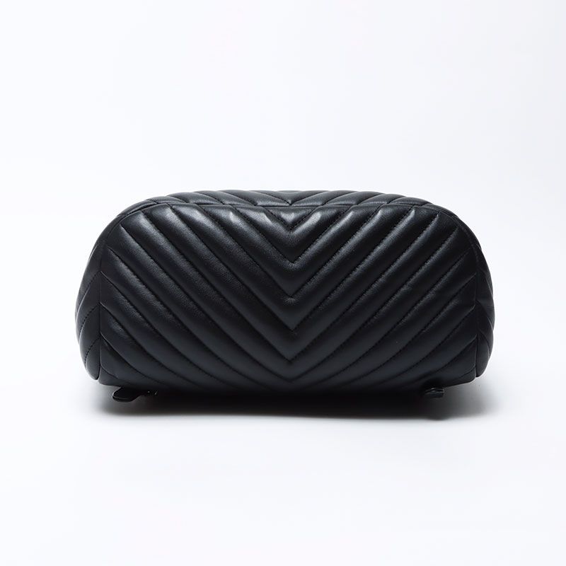 Chanel Backpack CC Logo Stitch Chevron