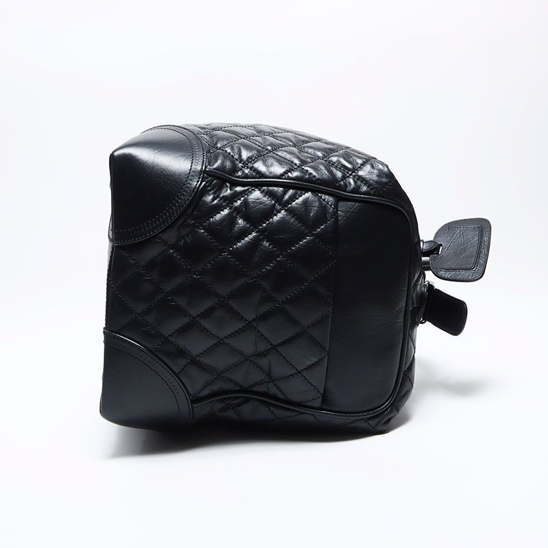 Chanel Boston Bag Paris New York Klein Leather Key Name Tag Cover
