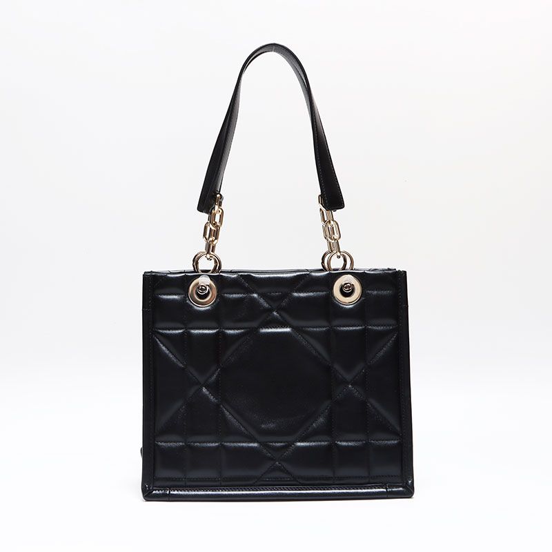 Dior Shoulder Bag Aki Cannage Essential Small Leather