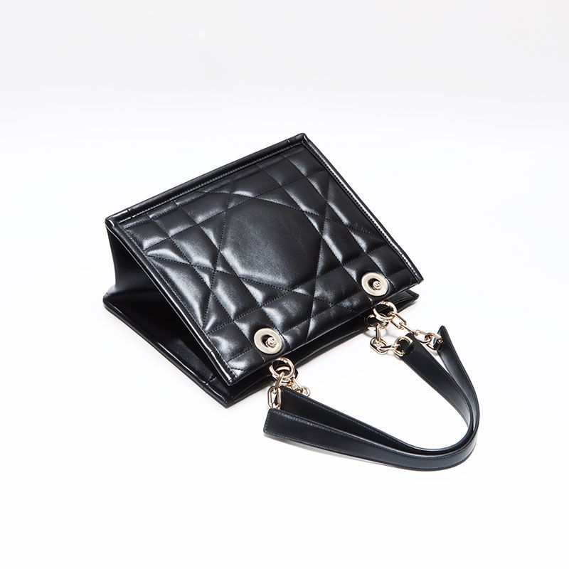 Dior Shoulder Bag Aki Cannage Essential Small Leather