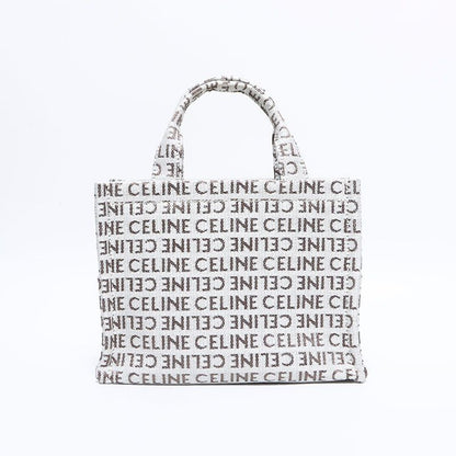 Celine Handbag Logo 2-Way Small Cabas Thais Textile