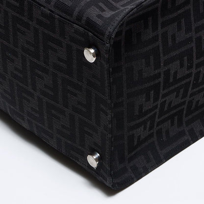 Fendi Tote Zucca 2-Way FF Jacquard Leather