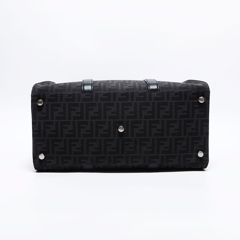 Fendi Tote Zucca 2-Way FF Jacquard Leather