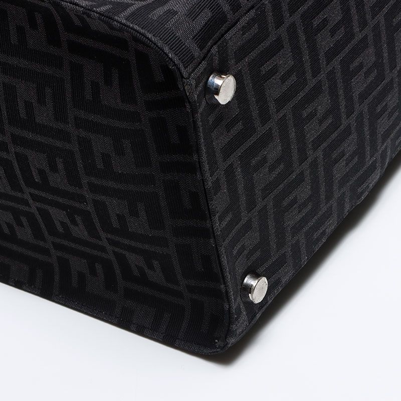Fendi Tote Zucca 2-Way FF Jacquard Leather