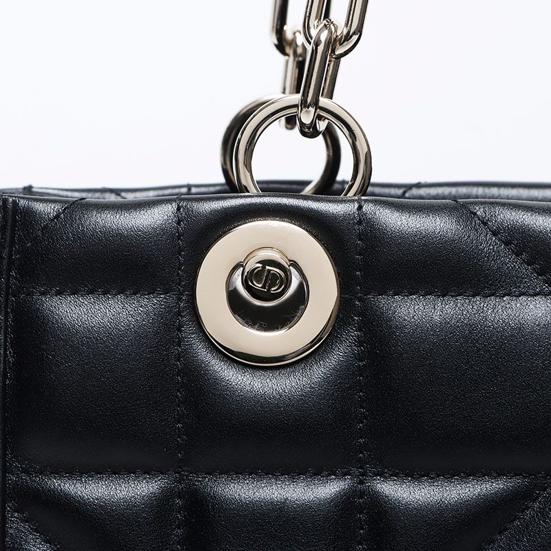 Dior Shoulder Bag Aki Cannage Essential Small Leather