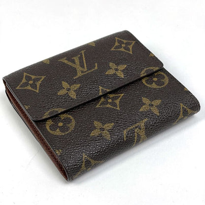 Louis Vuitton Porte Monet Bier Cult Cles Di Coin Purse Billfold W Hook Trifold