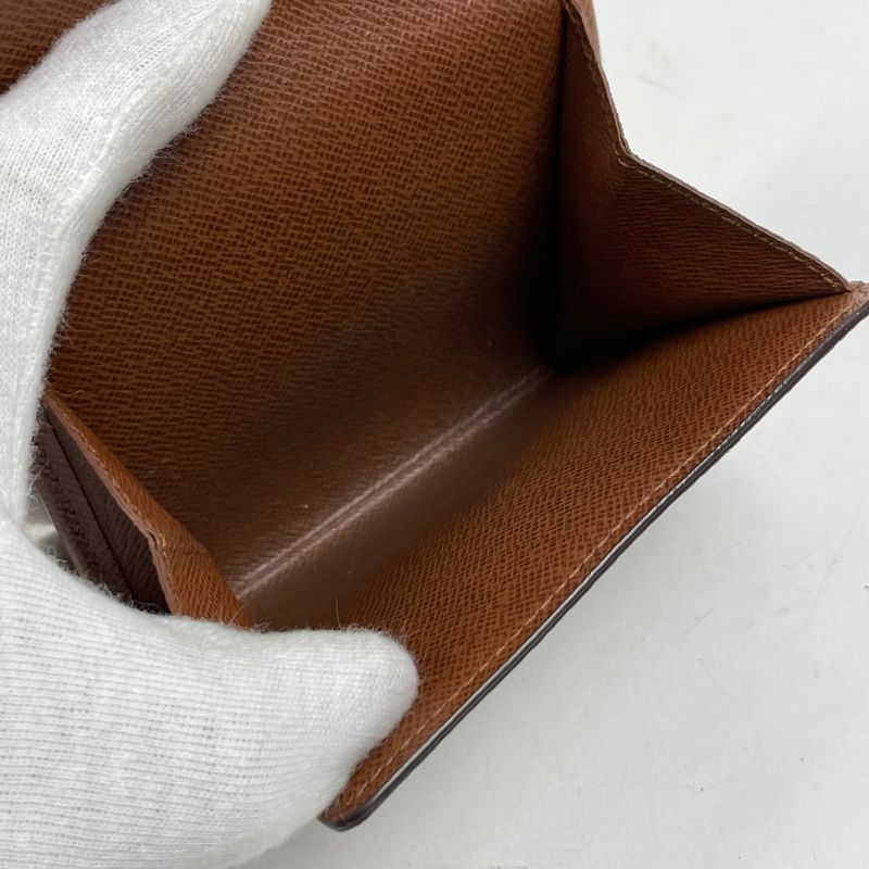 Louis Vuitton Porte Monet Bier Cult Cles Di Coin Purse Billfold W Hook Trifold