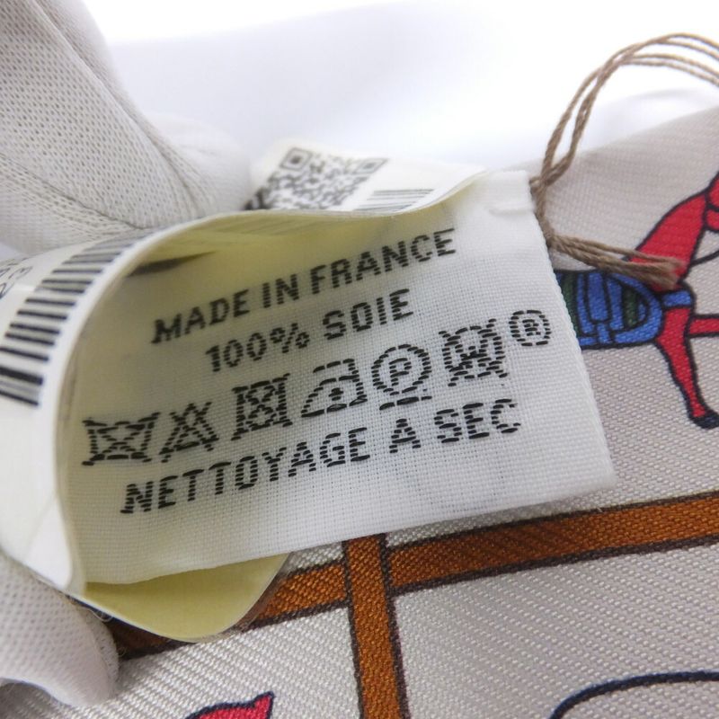 Hermes Twilly Saddlery Couvertureset Tenues De Jour Off White