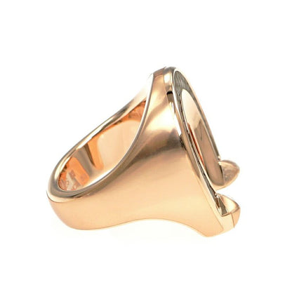 Hermes Joquette Ring GM Size 53 Etoupe Rose Gold Ladies Accessories Ring