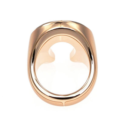 Hermes Joquette Ring GM Size 53 Etoupe Rose Gold Ladies Accessories Ring