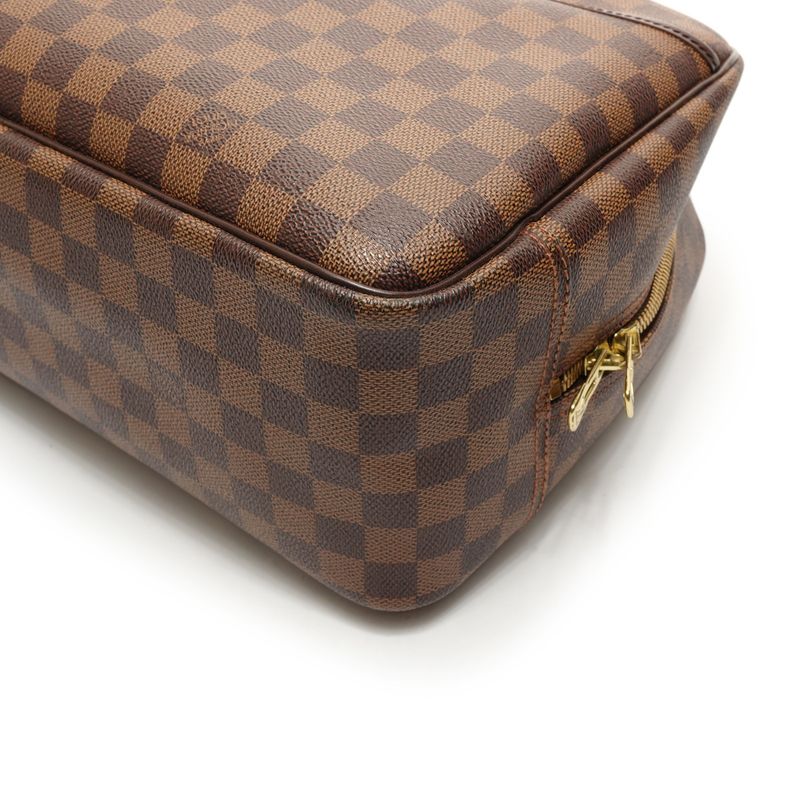 Louis Vuitton Boston Bag Leather Brown