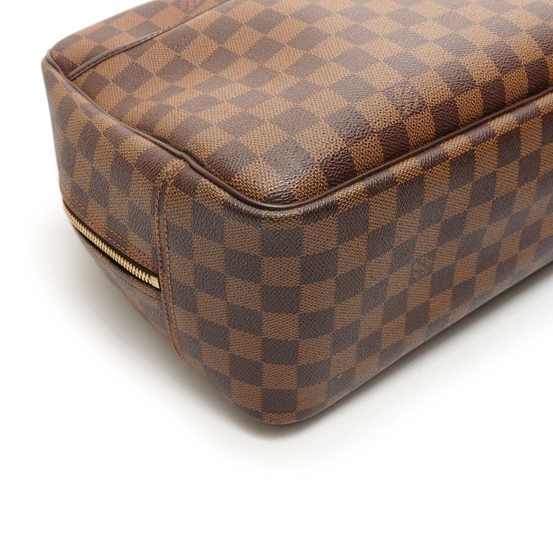 Louis Vuitton Boston Bag Leather Brown