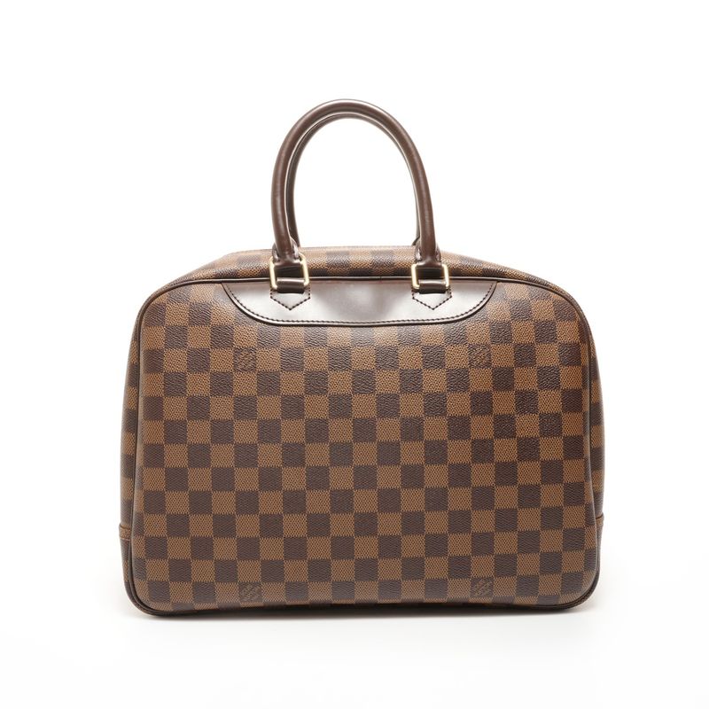 Louis Vuitton Boston Bag Leather Brown