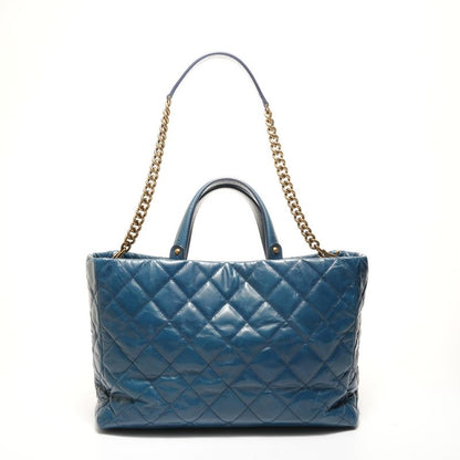 Chanel Handbag Cabas Tote 2-Way