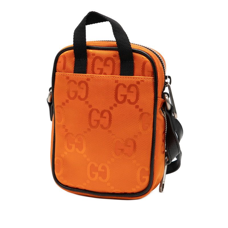GUCCI Off The Grid GG 643882 Orange Nylon Unisex GUCCI