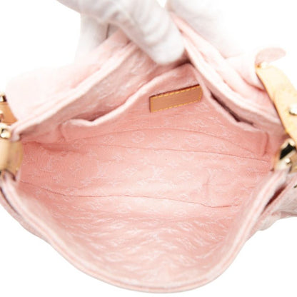 Louis Vuitton Monogram Denim Sunset Washed Pink M13347 Pink Denim Ladies Louis
