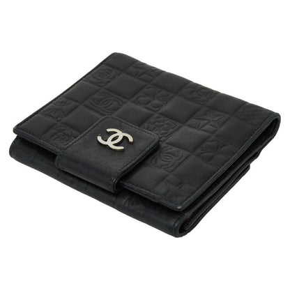 CHANEL ICON A24212 Black Leather Ladies CHANEL
