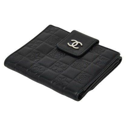 CHANEL ICON A24212 Black Leather Ladies CHANEL