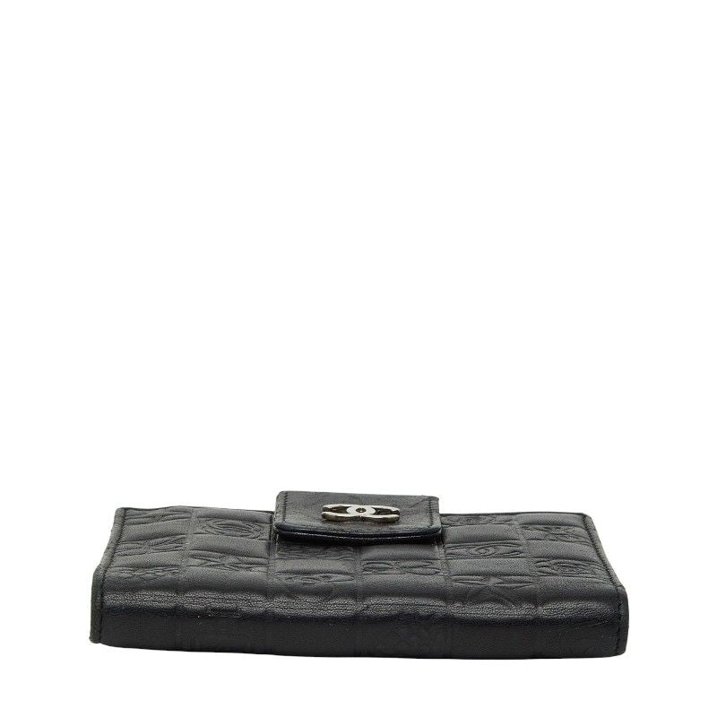 CHANEL ICON A24212 Black Leather Ladies CHANEL