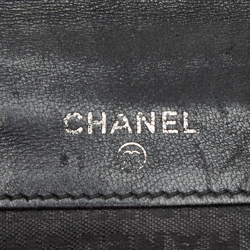 CHANEL ICON A24212 Black Leather Ladies CHANEL