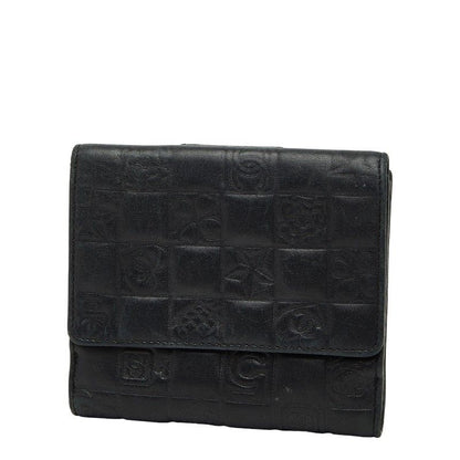 CHANEL ICON A24212 Black Leather Ladies CHANEL