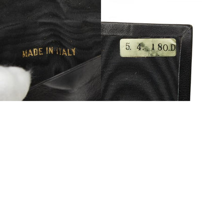 CHANEL Coco Mark Key Case 6 Rows Black Caviar Skin Ladies CHANEL