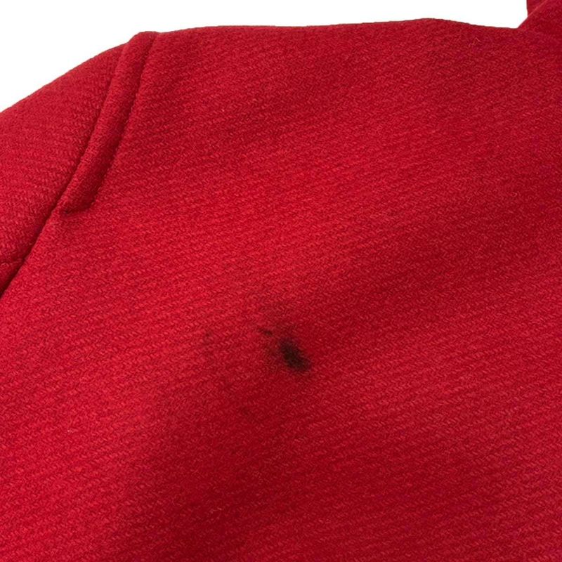 Saint Laurent Paris Wool Duffle Coat 507529 Y080w Red F36