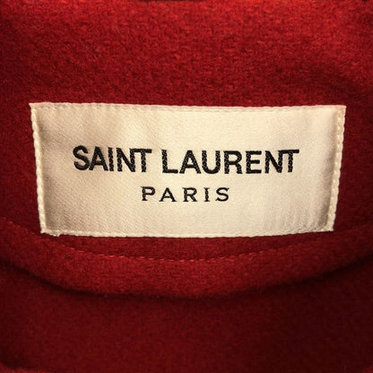 Saint Laurent Paris Wool Duffle Coat 507529 Y080w Red F36
