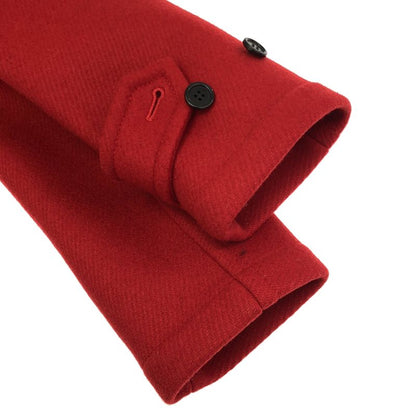 Saint Laurent Paris Wool Duffle Coat 507529 Y080w Red F36