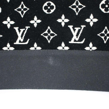 Louis Vuitton 23SS Monogram Taua Ring Velvet Hoodie Parka- RC3 Fost11 Black S