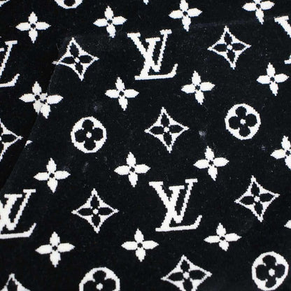 Louis Vuitton 23SS Monogram Taua Ring Velvet Hoodie Parka- RC3 Fost11 Black S