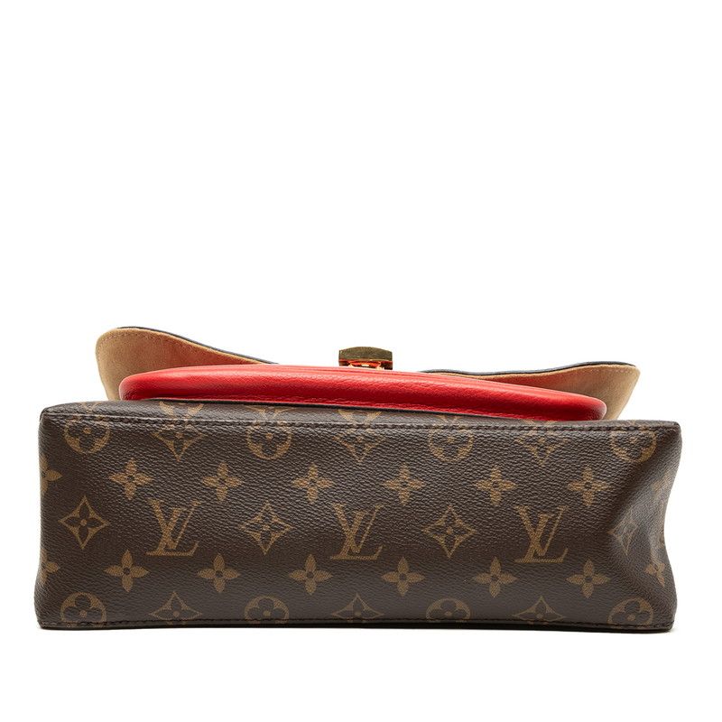 Louis Vuitton Monogram Marignan Handbag Shoulder Bag 2WAY M44286 Brown Coquelico