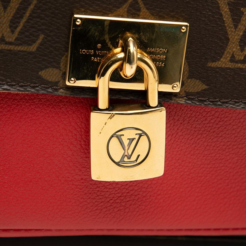 Louis Vuitton Monogram Marignan Handbag Shoulder Bag 2WAY M44286 Brown Coquelico