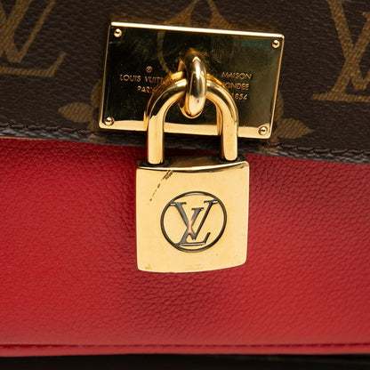 Louis Vuitton Monogram Marignan Handbag Shoulder Bag 2WAY M44286 Brown Coquelico